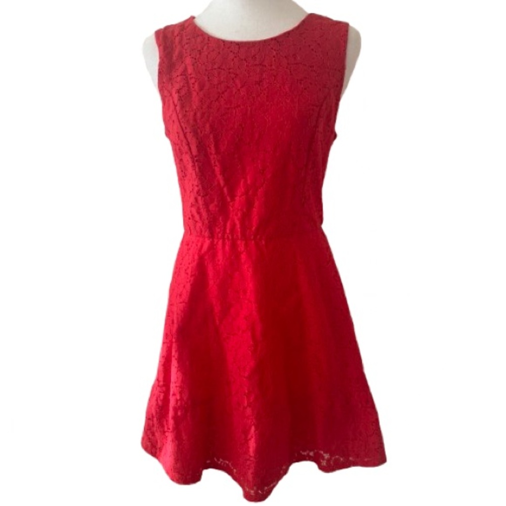 dELiA*s Red Sleeveless A-Line Mini Dress
